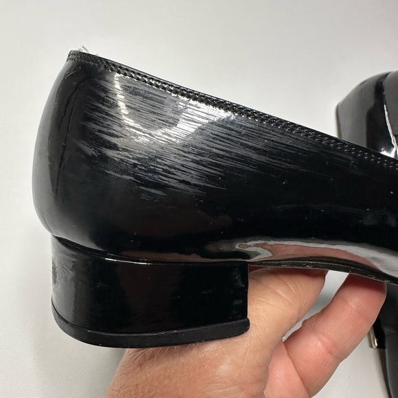 Salvatore Ferragamo Patent Leather Pumps - Picture 12 of 14